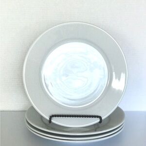 Apilco ‘Tradition’ porcelain dinner plates set/4. Williams Sonoma exclusive